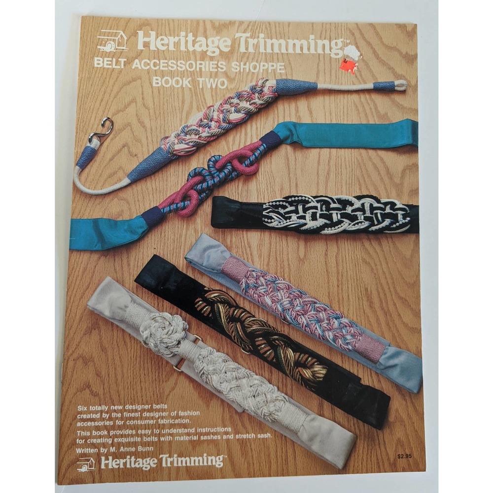 Belt Accessories Shoppe Book 2 Patterns